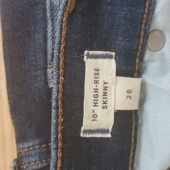 Madewell 10" high rise skinny jeans - Picture 3 of 3